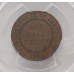 AUSTRALIA 1923 . HALF 1/2  PENNY . PCGS AU50